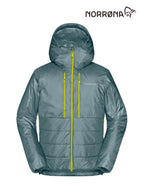 trollveggen Primaloft100 Zip Hood(M)#North Atlantic [1620-19]｜Norrona