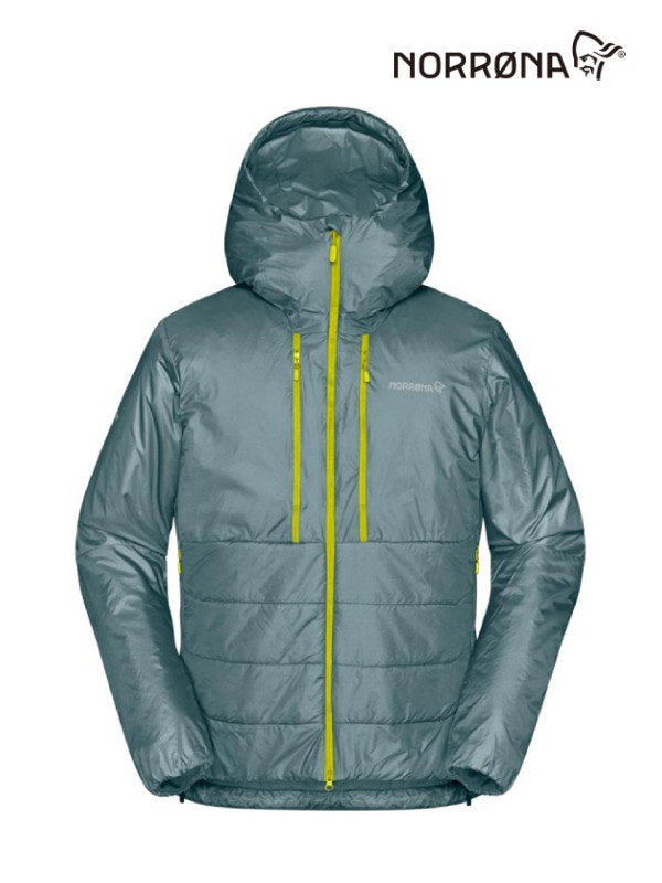 trollveggen Primaloft100 Zip Hood(M)#North Atlantic [1620-19]｜Norrona