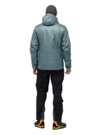 trollveggen Primaloft100 Zip Hood(M)#North Atlantic [1620-19]｜Norrona