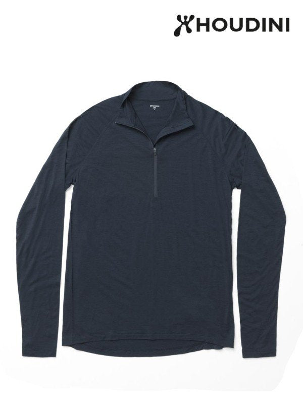 Men’s Desoli Light Half Zip #Blue Illusion [840039]｜HOUDINI