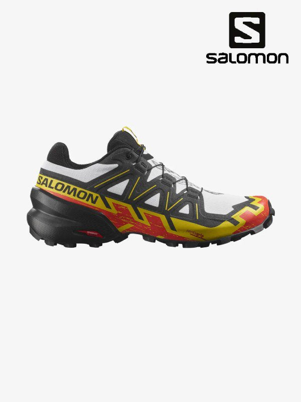 SPEEDCROSS 6 #White/Black/Empire Yellow [L41737800]｜SALOMON