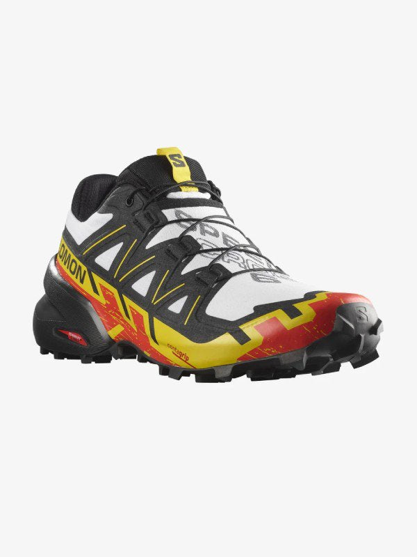 SPEEDCROSS 6 #White/Black/Empire Yellow [L41737800]｜SALOMON