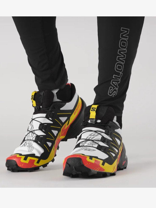 SPEEDCROSS 6 #White/Black/Empire Yellow [L41737800]｜SALOMON