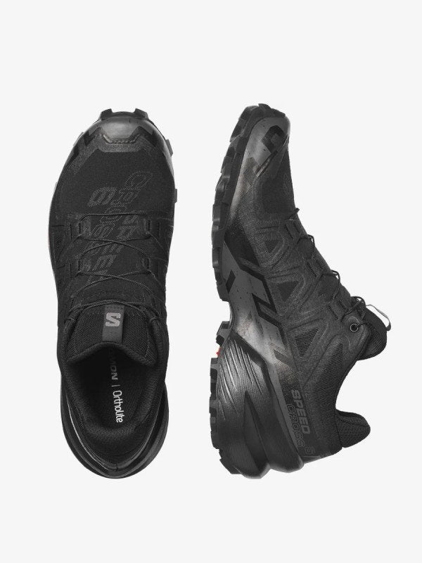 Women's SPEEDCROSS 6 #Black/Black/Phantom [L41742800]｜SALOMON