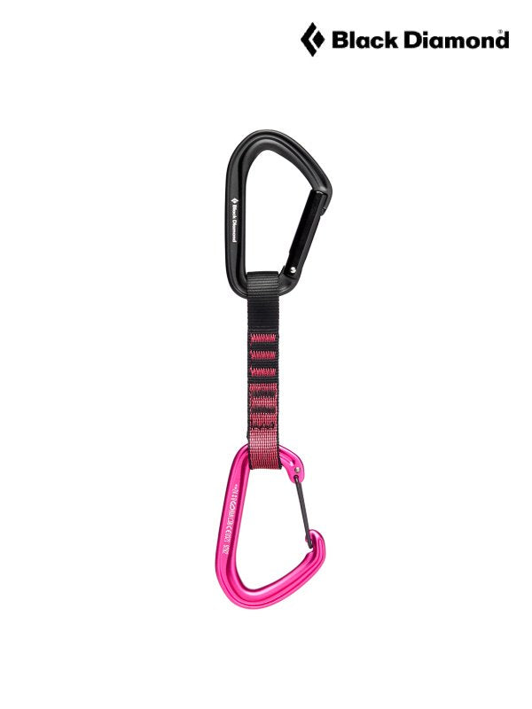 Hot Forge Hybrid Quickdraw 12cm #Ultra Pink [BD10310001] | Black Diamond