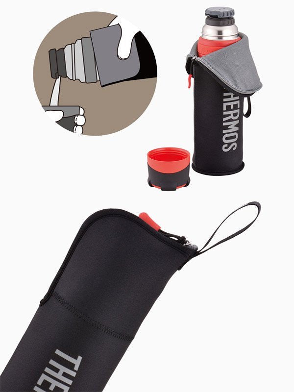 ボトルポーチ FFX-901用 #ブラックグレー [0811800113]｜THERMOS