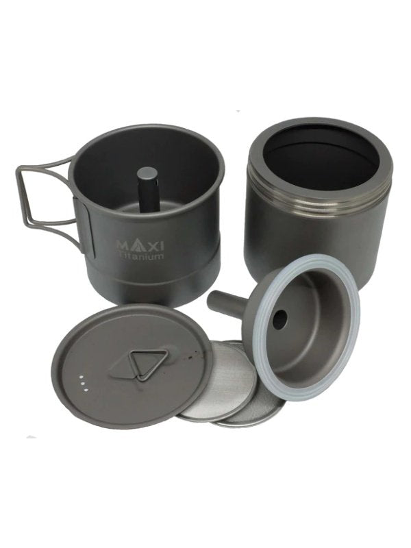 Maxi Titanium Coffee Maker 200ml [MX-CM200]｜MAXI