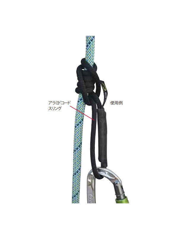 EDELRID｜アラミドコードスリング30 #ブラック [ER71757.030] _ 