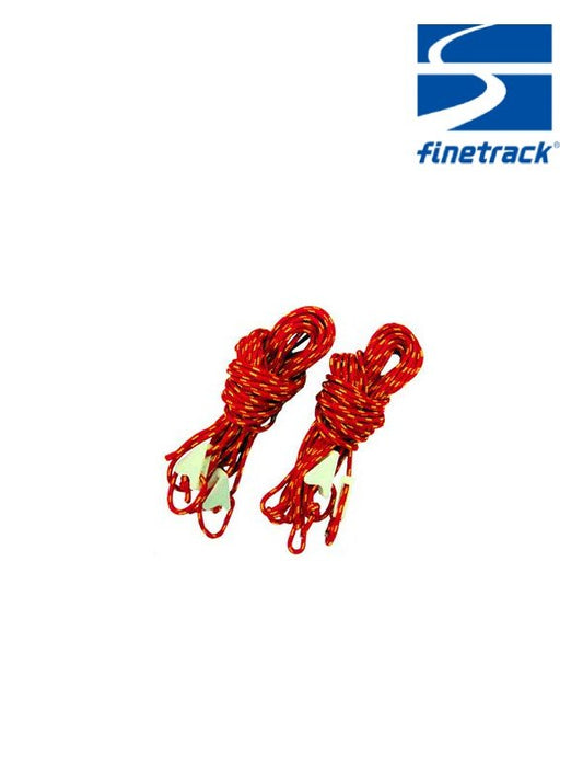 Tarp guy line set #RD/YL [FAG0111] | finetrack