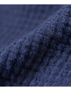 ALL ELEVATION GRID HOODY #Navy/Charcoal｜STATIC