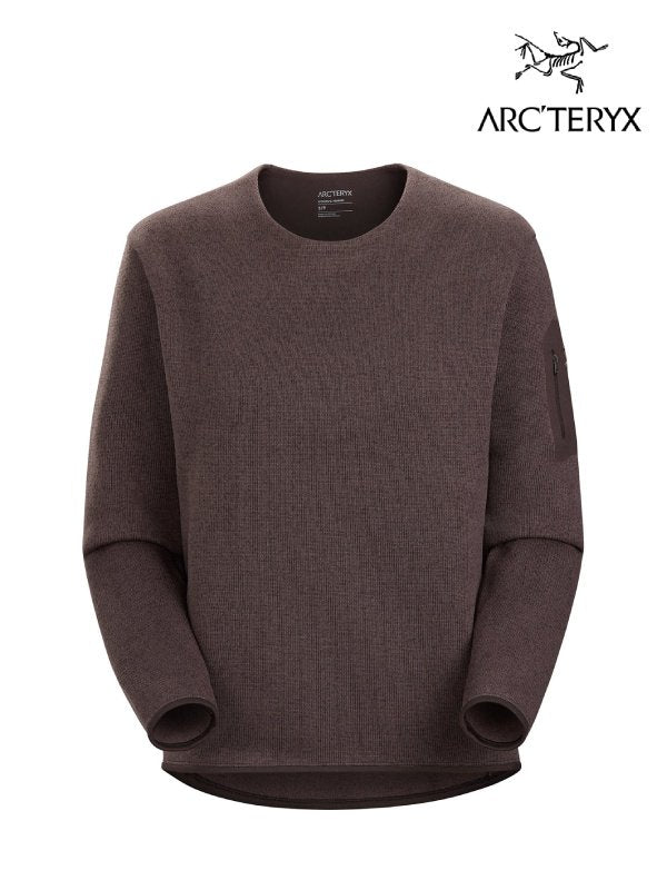 Women's Covert Crew #Bitters Heather [L08062200]｜ARC'TERYX