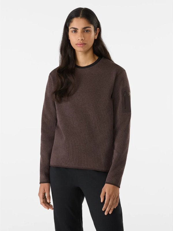 Women's Covert Crew #Bitters Heather [L08062200]｜ARC'TERYX