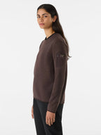 Women's Covert Crew #Bitters Heather [L08062200]｜ARC'TERYX