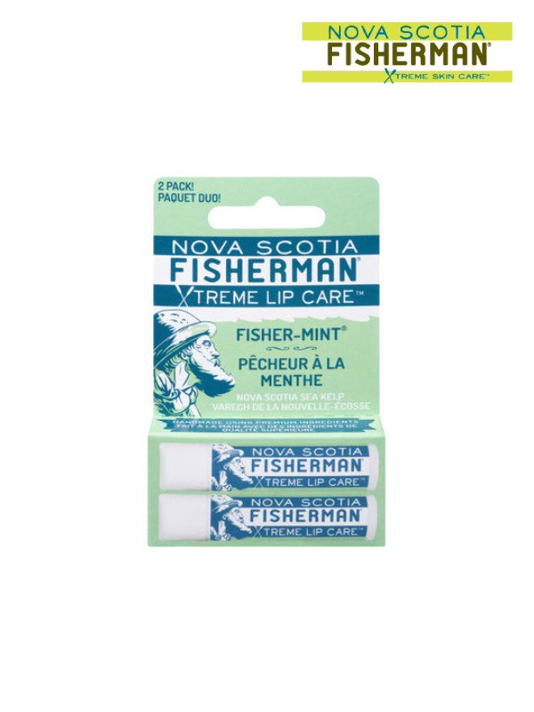 LIP BALM DOUBLE PACK #FisherMint [NS-LB-2-C]｜NOVA SCOTIA FISHERMAN