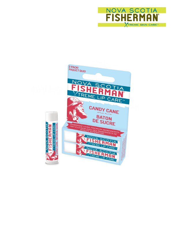 LIP BALM DOUBLE PACK #Candy Cane [NS-LB-2-D]｜NOVA SCOTIA FISHERMAN