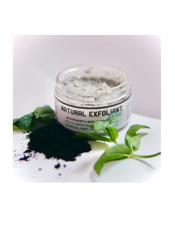 SALT-N-SEA FACIAL SCRUB #Charcoal Mint [NS-BC-J-2]｜NOVA SCOTIA FISHERMAN