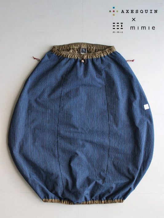 Agra skirt + Matsusaka cotton #B | AXESQUIN ✕ mimie