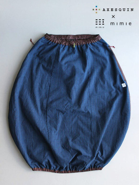 Agra skirt + Matsusaka cotton #D | AXESQUIN ✕ mimie