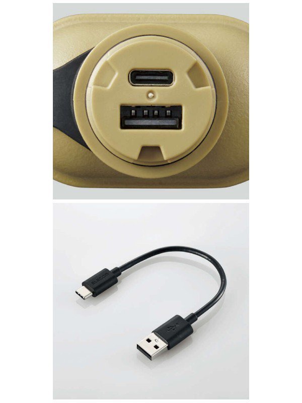 モバイルバッテリー 10000 #Beige [NEST-10000BE]｜NESTOUT