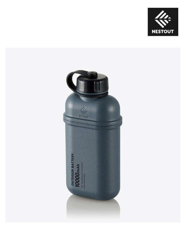 モバイルバッテリー 10000 #Gray [NEST-10000GY]｜NESTOUT