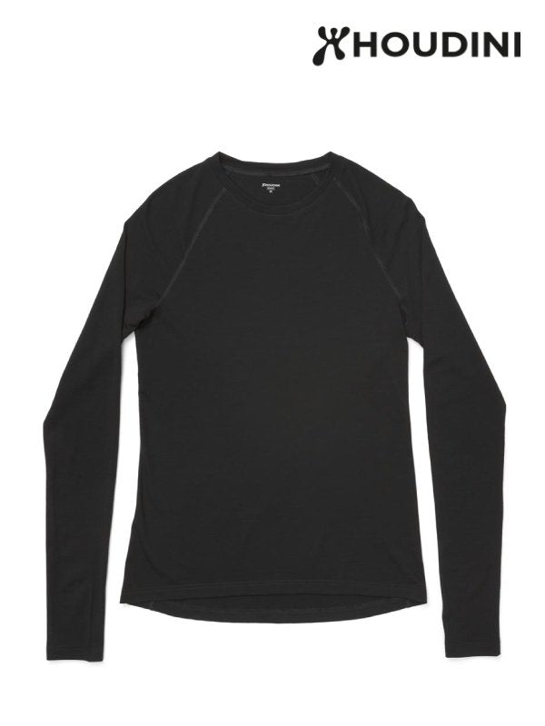 Women’s Desoli Mid Crew #True Black [840026]｜HOUDINI【Outlet_30】