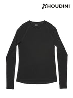 Women’s Desoli Mid Crew #True Black [840026]｜HOUDINI【Outlet_30】