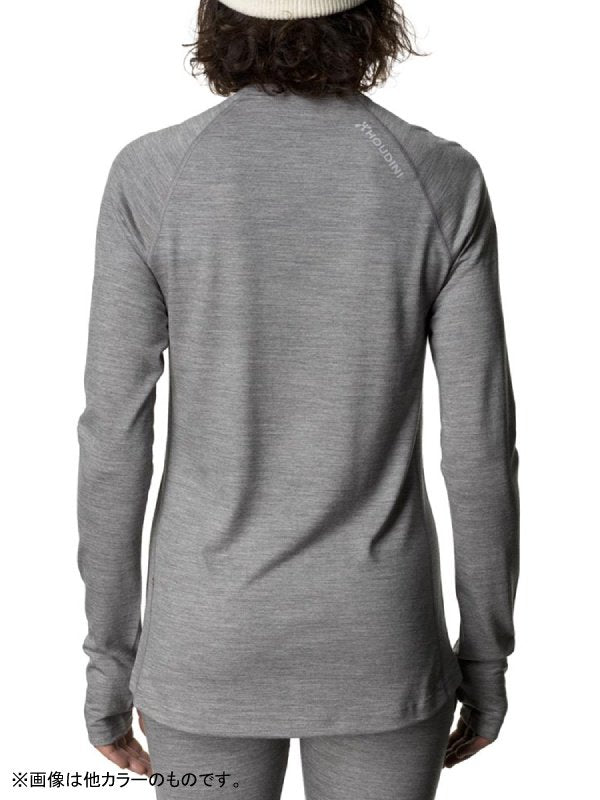 Women’s Desoli Mid Crew #True Black [840026]｜HOUDINI【Outlet_30】