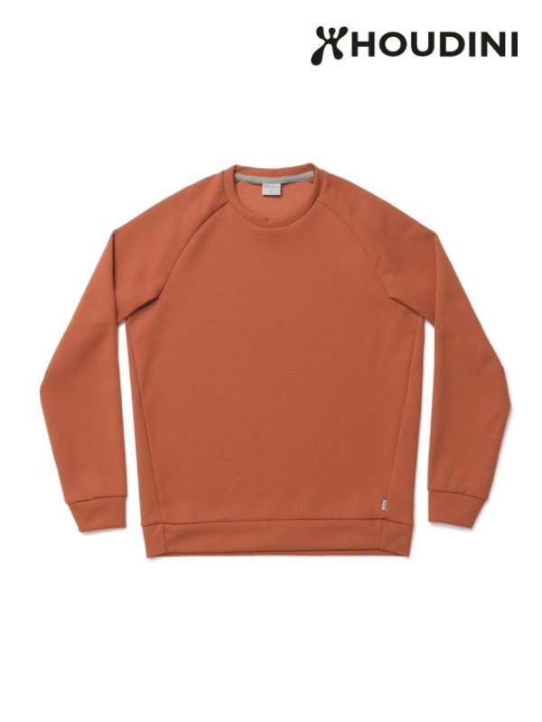 Men's Mono Air Crew #Mahogany Red [221034]｜HOUDINI