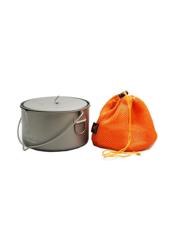 Pot 2000ml With Bail Handle [POT-2000-BH]｜TOAKS
