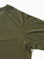 power dry jersey raglan LS T #Khaki [5743164005] ｜andwander