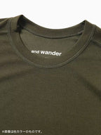 速乾針織插肩短袖T卹 #米白色 [5743164006]｜andwander