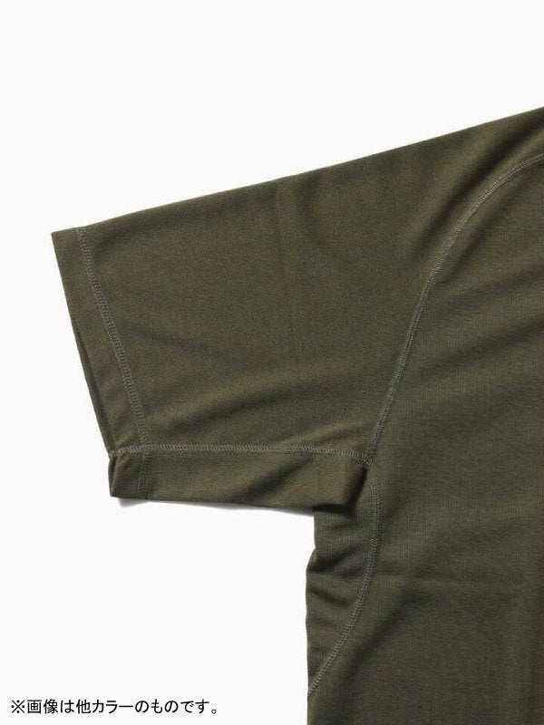 速乾針織插肩短袖T卹 #米白色 [5743164006]｜andwander