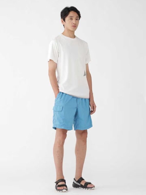 速乾針織插肩短袖T卹 #米白色 [5743164006]｜andwander