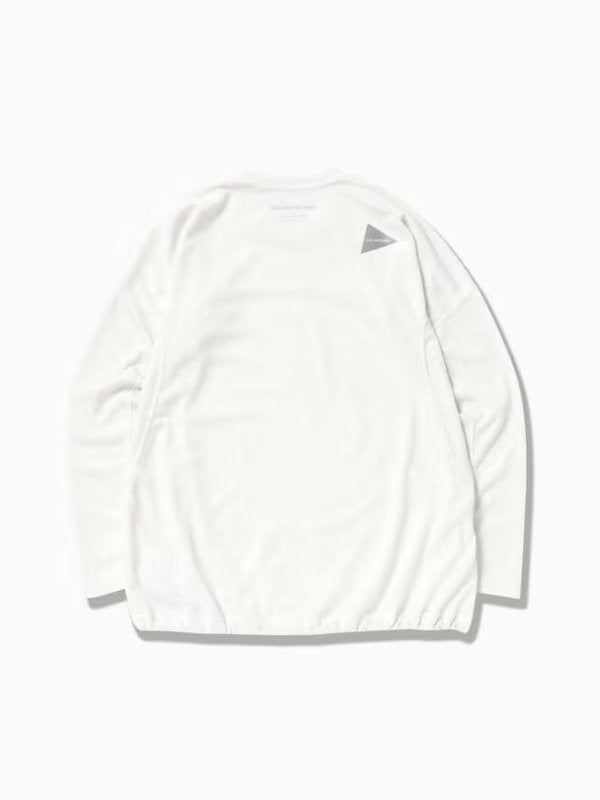 Women's power dry jersey LS T #Off White [5743164007] ｜andwander