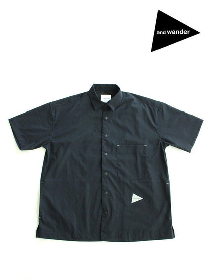 UV cut stretch SS shirt #Navy [5743183065] ｜andwander