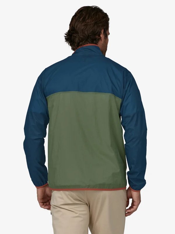Men's Houdini Snap-T Pullover #SLVG [24150] ｜patagonia