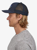 P-6 Logo Trucker Hat #NVYB [38289] ｜patagonia