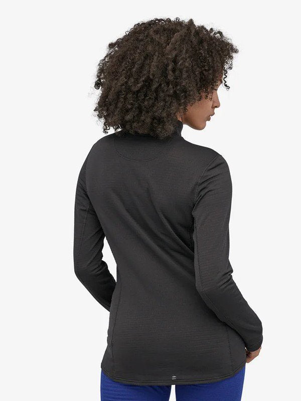 Women's Capilene Thermal Weight Zip-Neck #BLK [43662] _ ウィメンズ