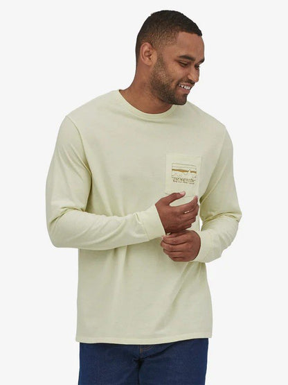 Men's L/S '73 Skyline Pocket Responsibili-Tee #BCW [37594] | Patagonia