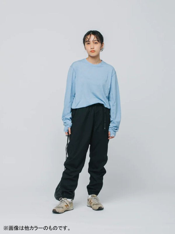 MERILO LONG SLEEVE T-SHIRT #Ice Gray [PS231022]｜PAPERSKY WEAR