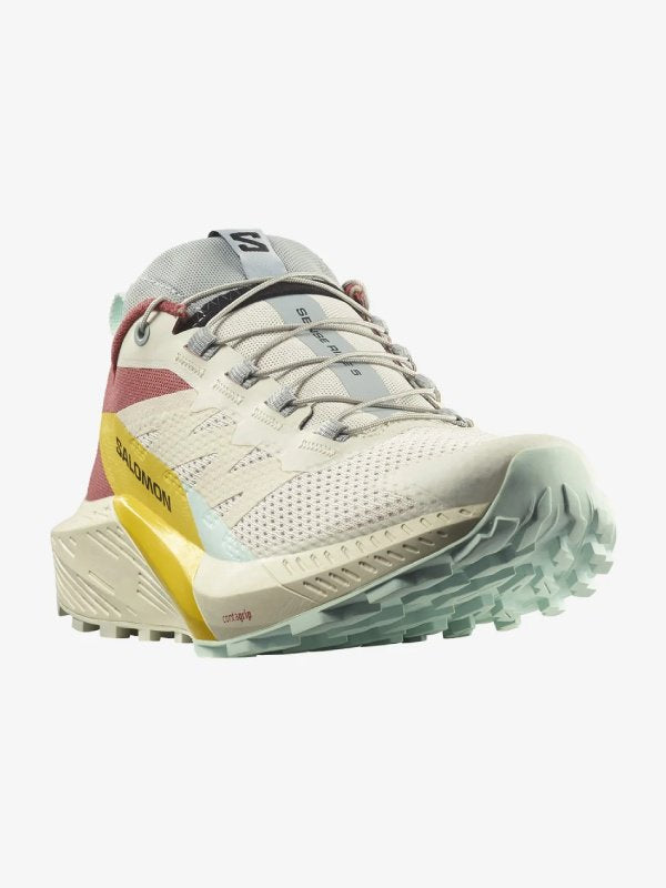 Women's SENSE RIDE 5 #Rainy Day/Hot Sauce/Freesia [L47212400]｜SALOMON