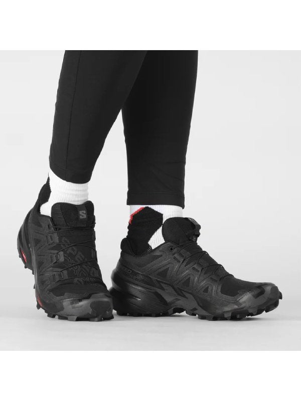 Women's SPEEDCROSS 6 #Black/Black/Phantom [L41742800]｜SALOMON