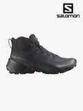 CROSS HIKE MID GORE-TEX 2 #黑色/黑色/磁铁色 [L41735800]｜SALOMON