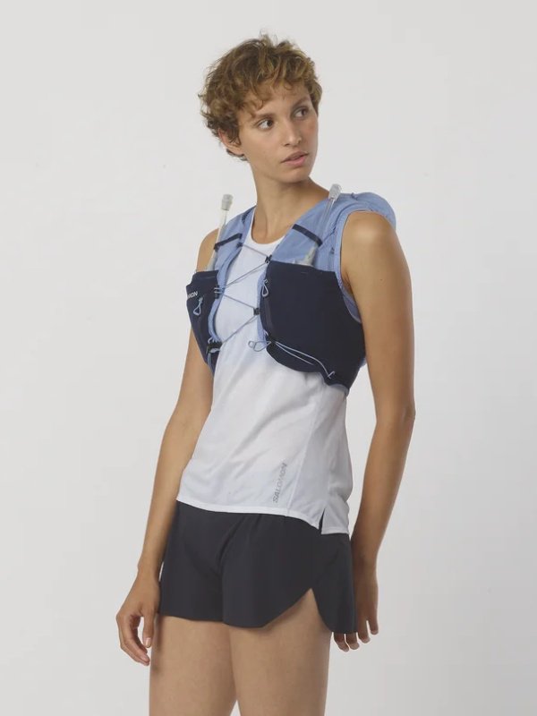 Women's ADV SKIN 12 WITH FLASKS #English Manor/Black Iris [LC2011800]｜SALOMON