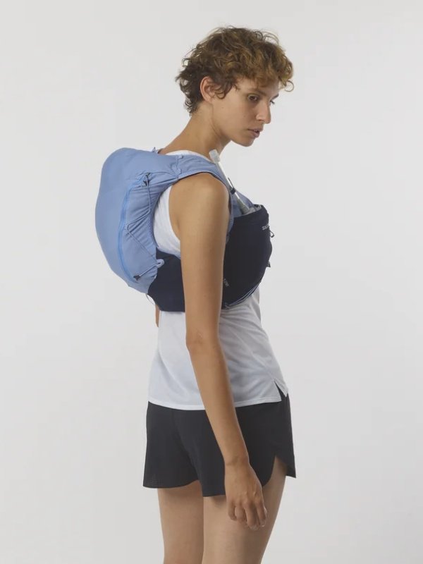 Women's ADV SKIN 12 WITH FLASKS #English Manor/Black Iris [LC2011800]｜SALOMON