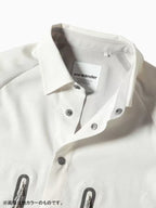 Women's tech LS shirt #black [5743153044] ｜andwander