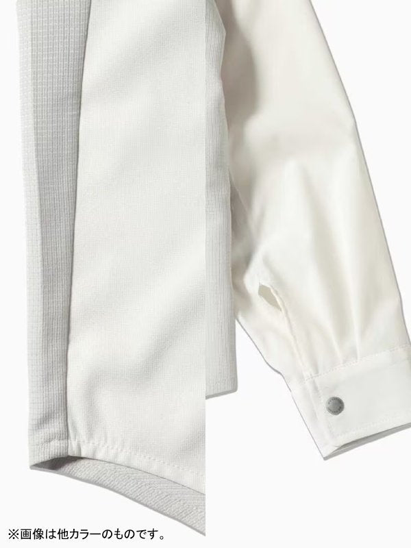 Women's tech LS shirt #black [5743153044] ｜andwander