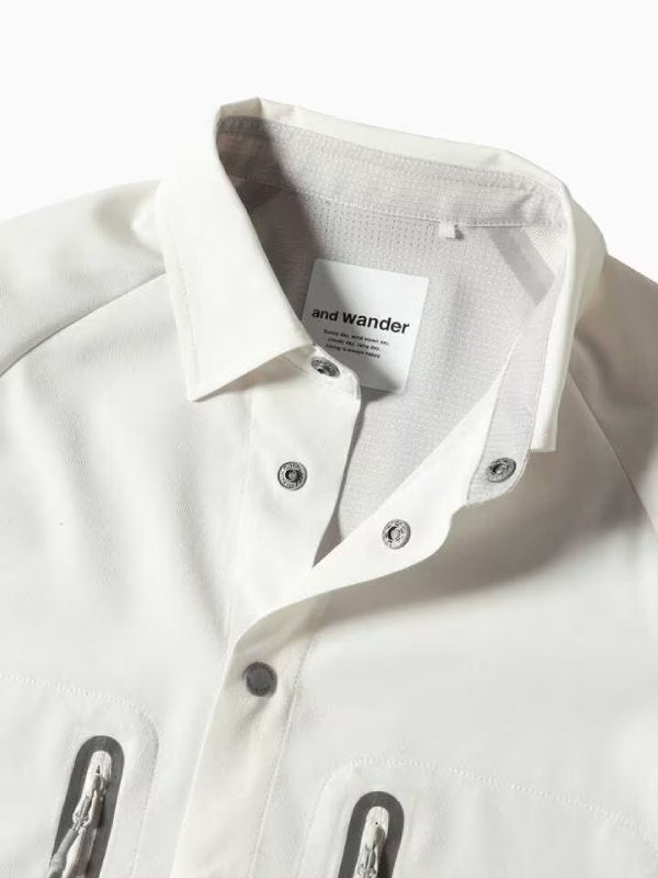 tech LS shirt #off white [5743153044] ｜andwander