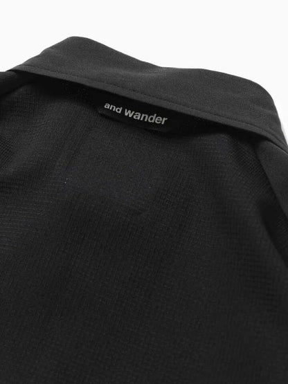 Women's tech SS shirt #black [5743153045] ｜andwander