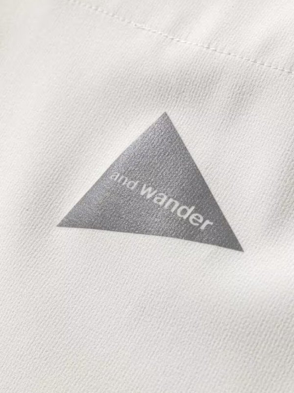 Women's tech SS shirt #off white [5743153045] ｜andwander